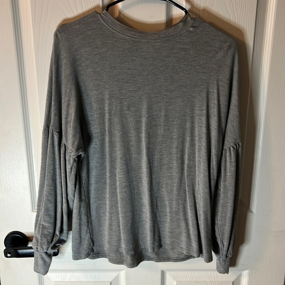 Red by BKE gray bubble tunic